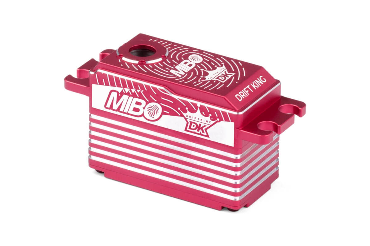MIBO Aluminium Gehäuse Set für MB-2342 Servo - Rot