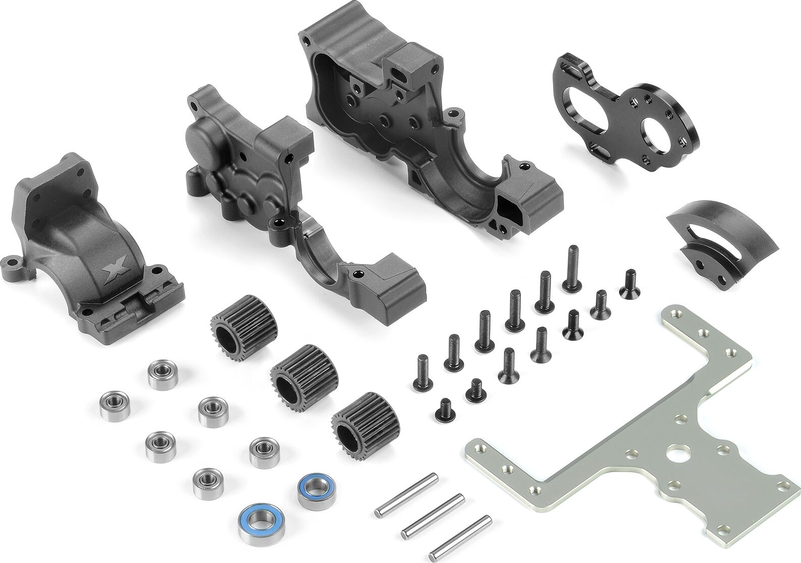 XRAY XB2-2025 Getriebebox Umrüst Set 5-Gear