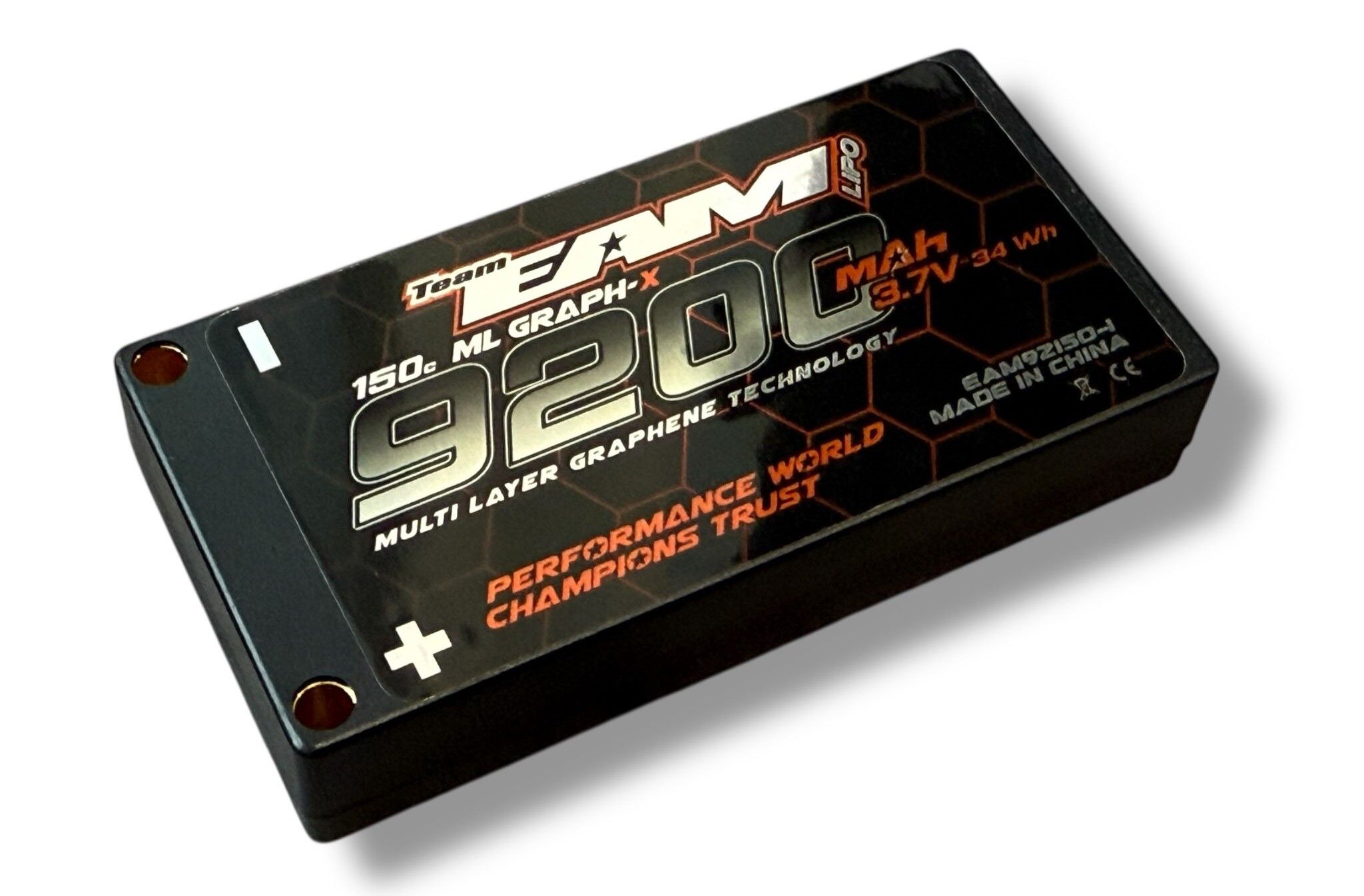 Team EAM - Multi Layer Graph-X 9200mAh - 150C -  3,7V - 169g -  1S 1:12 LiPo