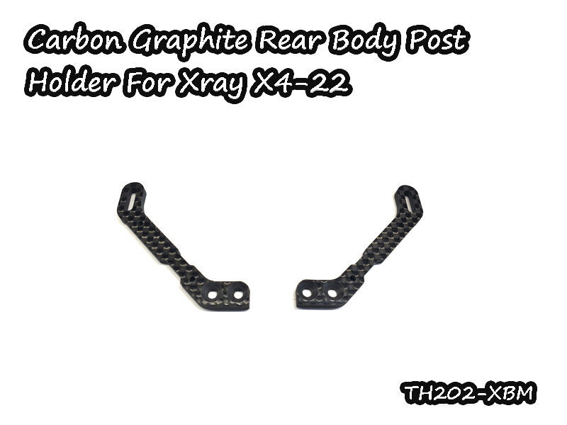 Vigor Kohlefaser Karosseriehalter Hinten für Xray X4-2022