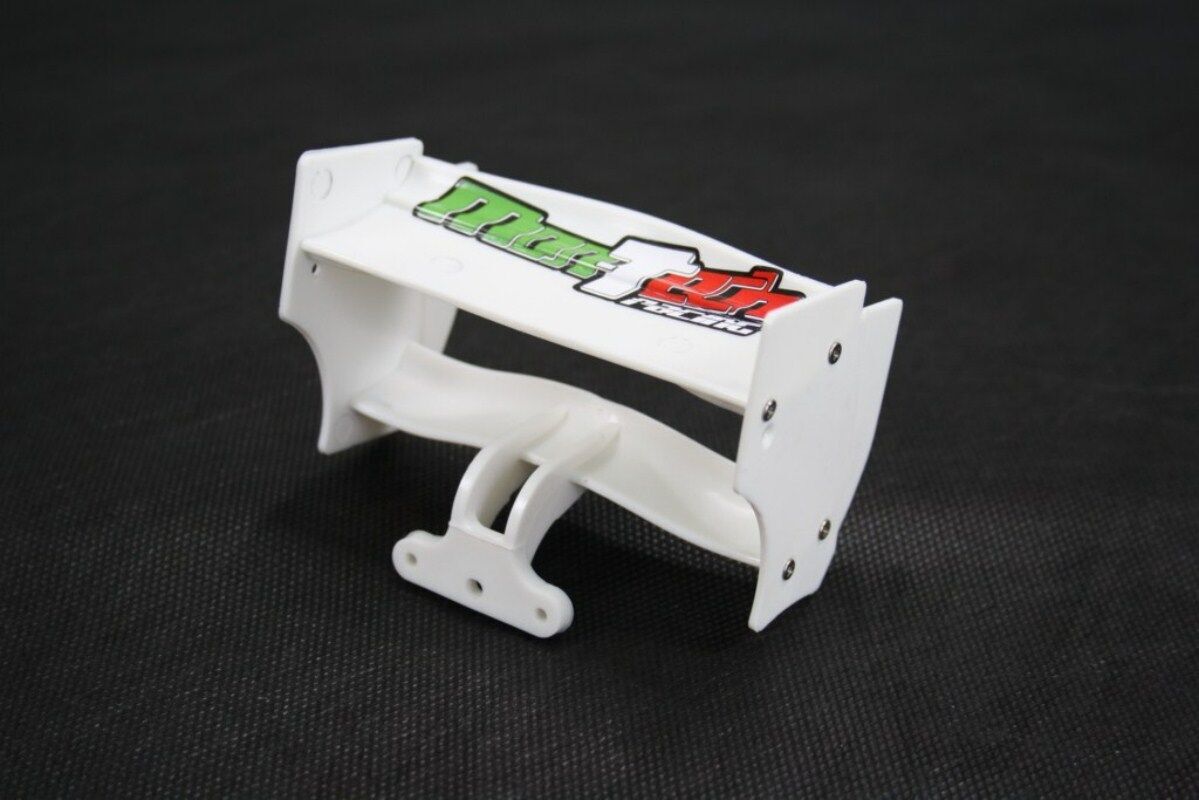 SUNGOOYUE Ala Posteriore Per Auto RC Fuoristrada 1/16 - Spoiler Di Ricambio In Plastica Nera Per Bonzai E Intrepid