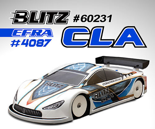 Team Titan BLITZ CLA 190mm Karosserie (unlackiert) 0,5mm