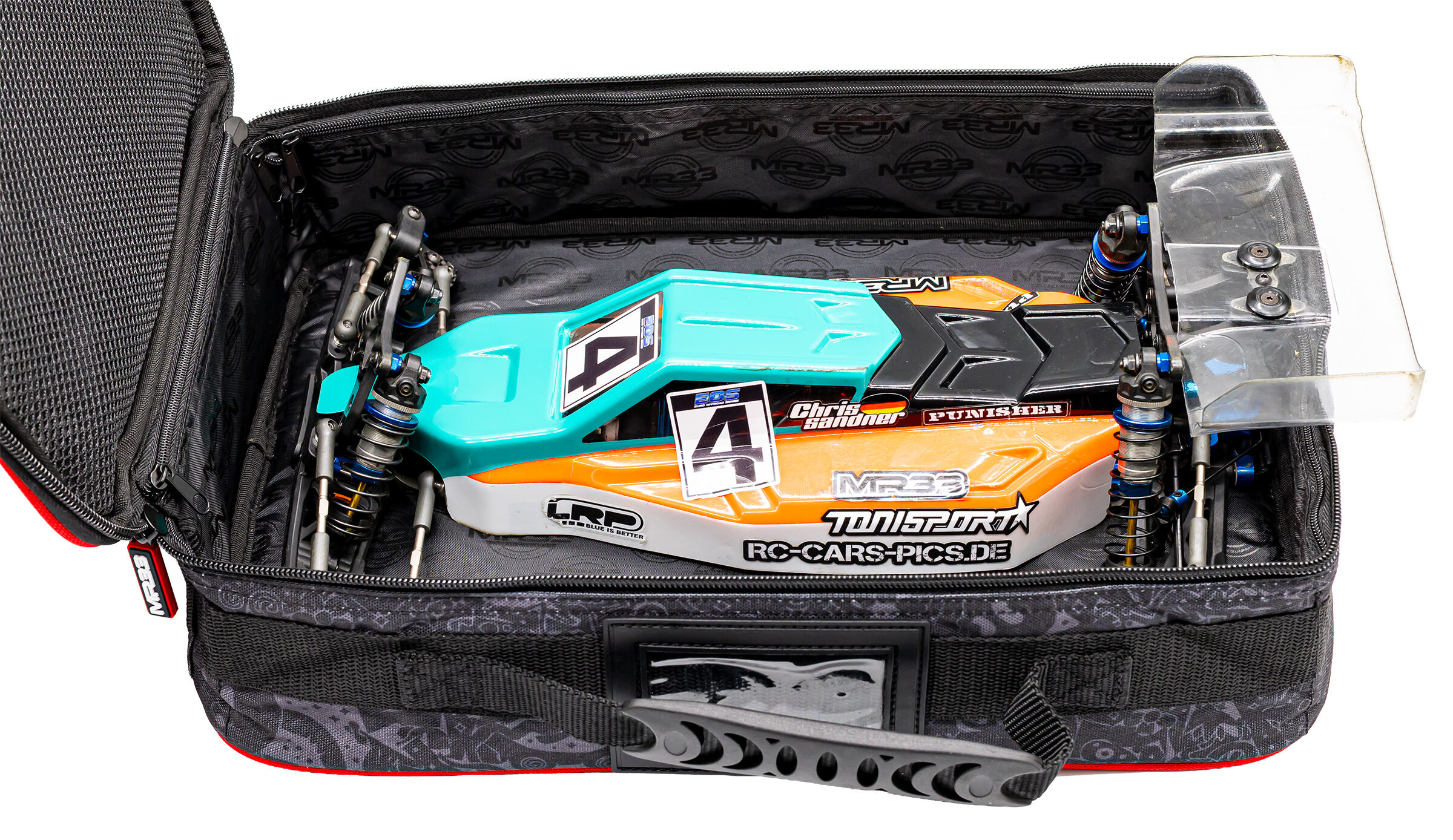 MR33 SIGNATURE Offroad 1:10 Buggy Tasche (38x27x10cm)