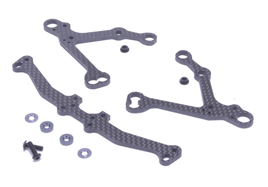 Schumacher Mi10 C/F Rear Inboard Toe Option Set