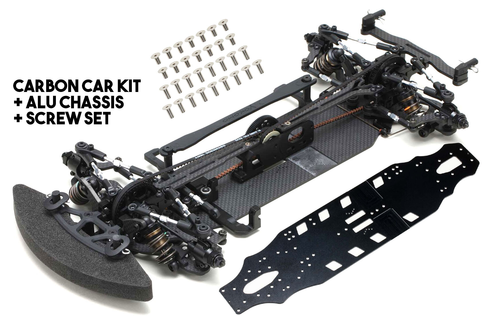 Yokomo Master Speed MS2.0 1:10 Touring Car kit with Carbon and Aluminum Chassis