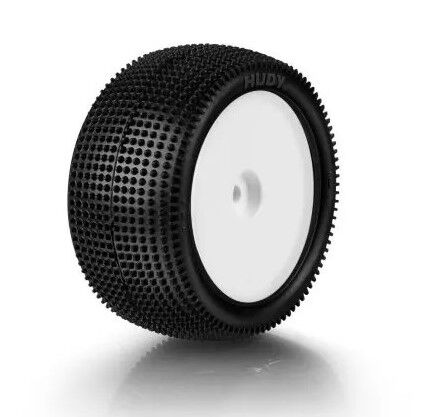 HUDY Carpet Offroad 2WD/4WD Tire Pre-glued 1:10 - Rear 101 (2)