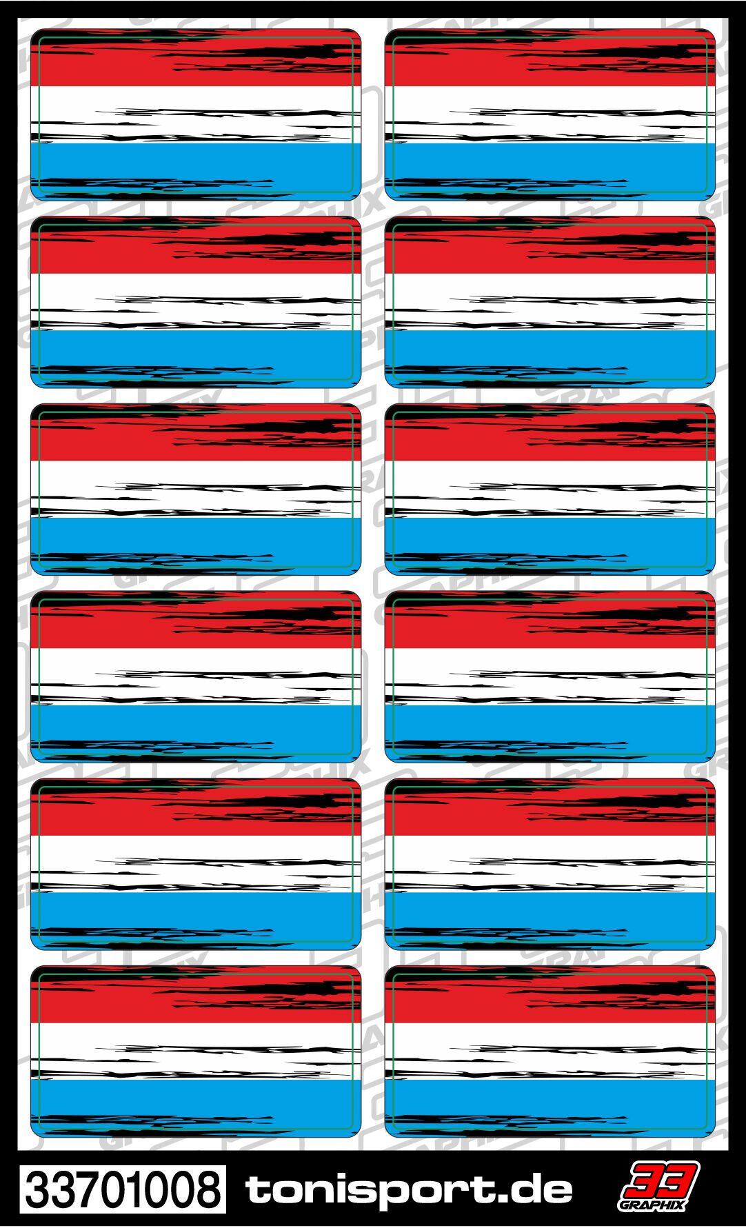 33Graphix Winglet Flag Sticker - Luxembourg (12)