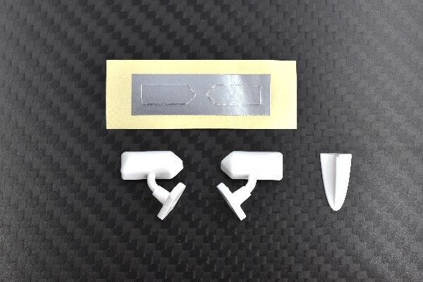 ReveD Flex GT Mirror Set  Type B - White