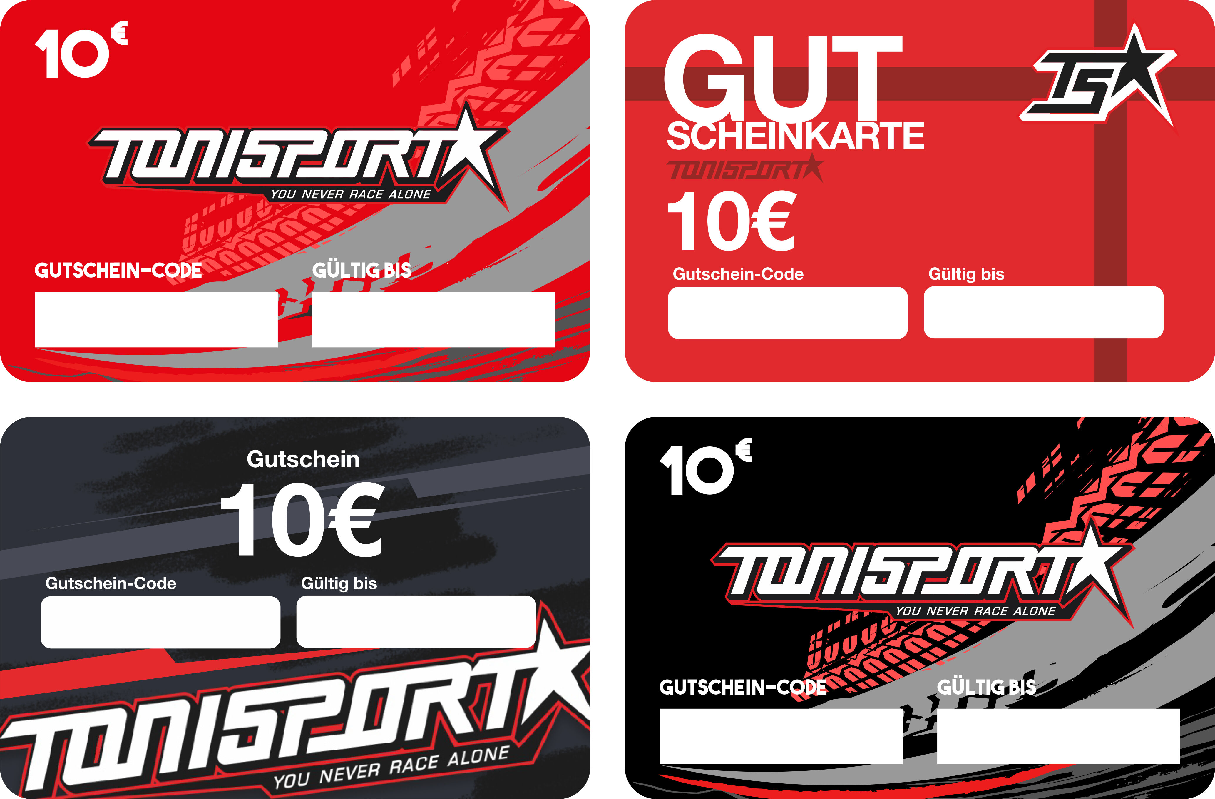 Gutscheinkarte ToniSport 10€ Print@Home