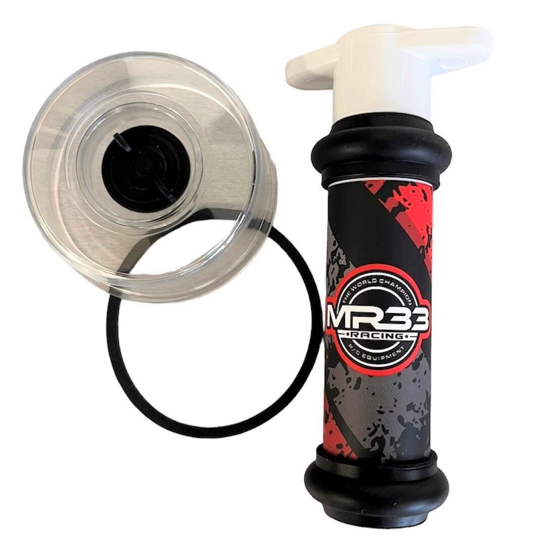 MR33 Dämpferpumpe + Deckel für MXLR A800R Aluminium Dämpferhalter