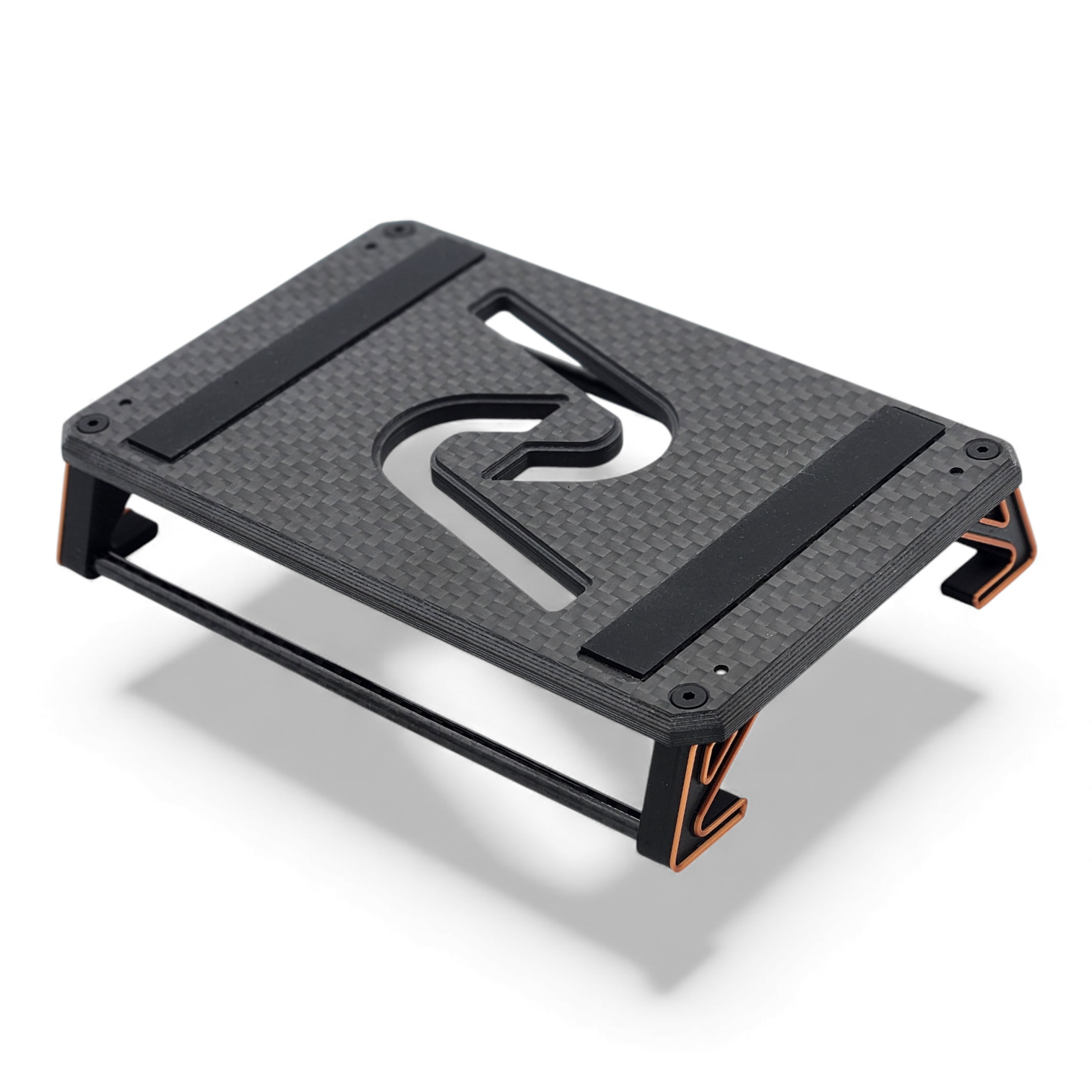 INOV8 3DX Kohlefaser Fahrzeugstand 1:10 / 1:12 Onroad - Bronze