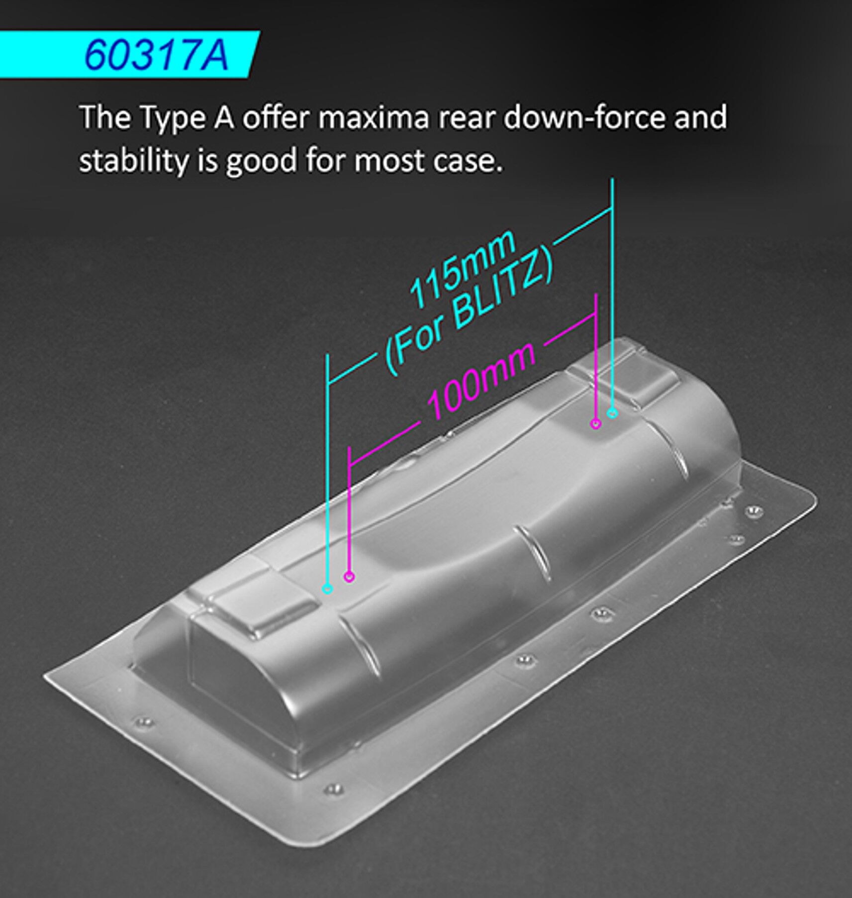 Team Titan BLITZ TC Wing Type A 0.5mm Twister (1)