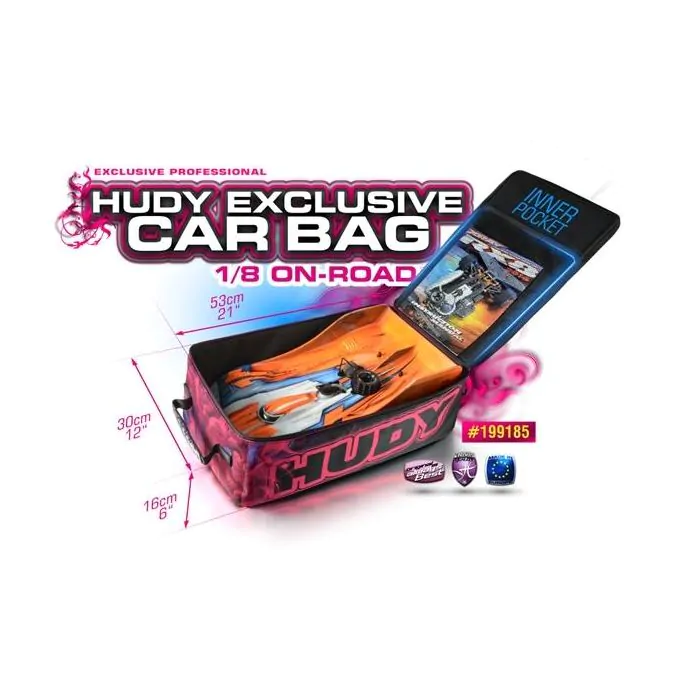 HUDY Car Bag for 1:8 Onroad