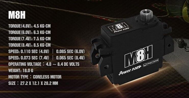 PHD-M8H-Power-HD-M8H-112-Pan-Car-Servo phd-m8h-power-hd-m8h-112-pan-car-servo