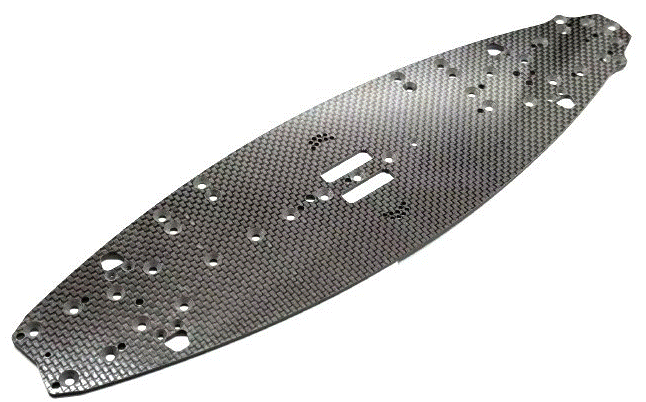 MR33 Kohlefaser Chassis 2,2mm für Mugen Seiki MTC-3