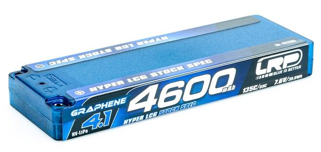 LRP HV Hyper LCG Stock Spec Graphene-4.1 4600mAh 7.6V 135C/65C LiPo Akku - 219g