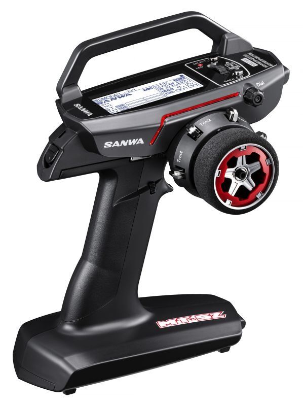 Sanwa MT-5Z Fernsteuerung mit RX-493i Empfänger