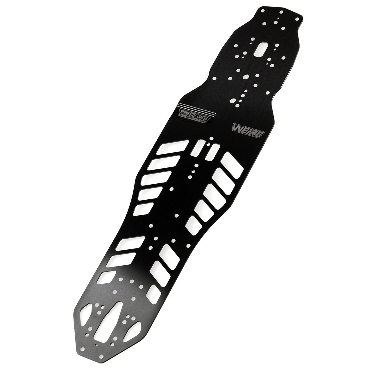 WeiRC DLC Stahl Chassis 1,2mm für Xray X4F`26 (155g) - Schwarz