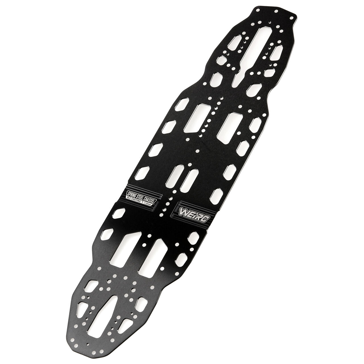 WeiRC DLC Stahl Chassis 1,2mm für Xray X4`26 (158g) - Schwarz