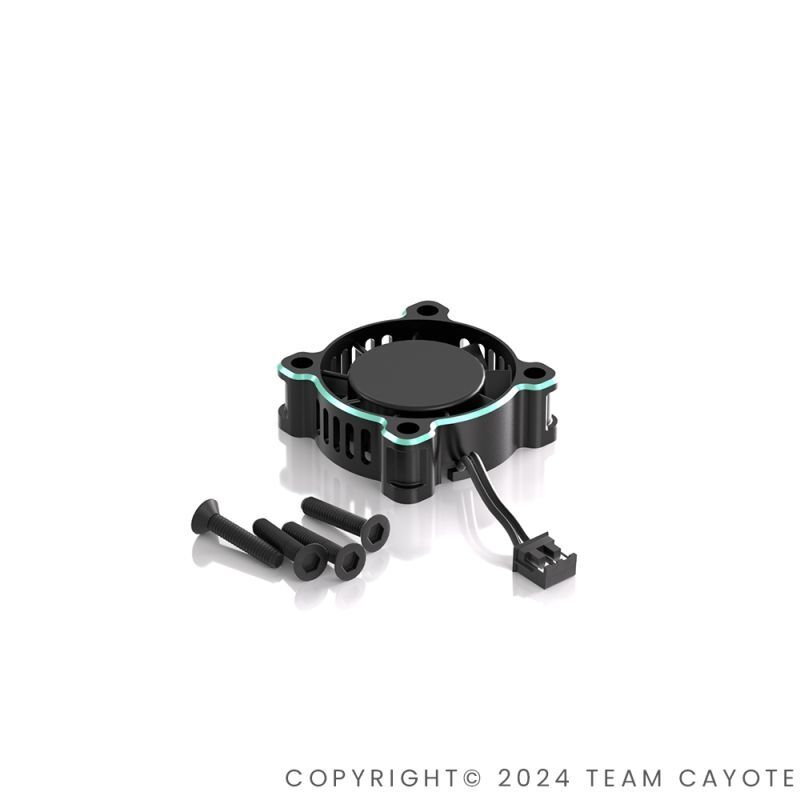 CAYOTE Crest RS120 Aluminium Lüfter 20x20x7mm - Aurora Grün