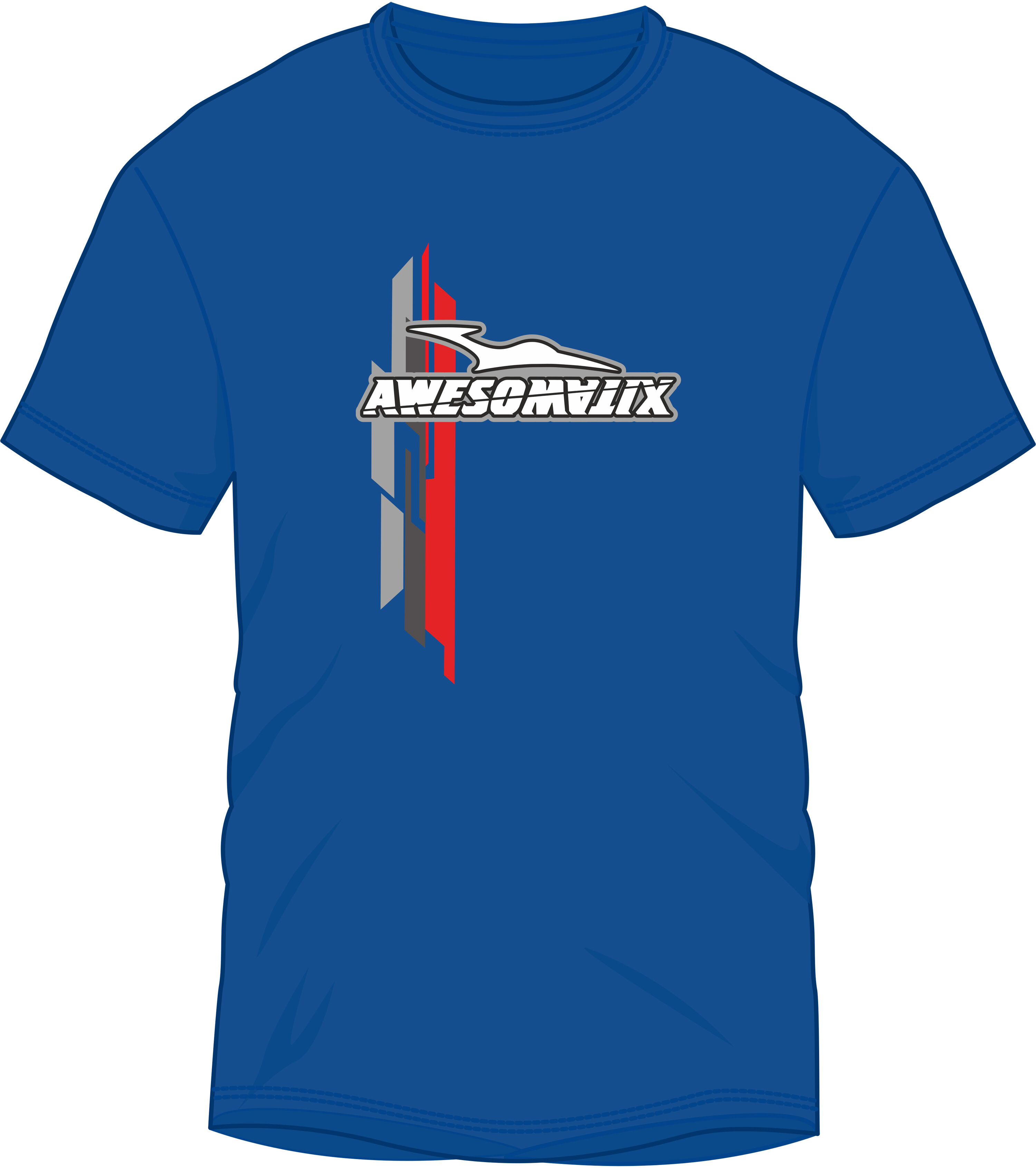Awesomatix Team T-Shirt - Royal Blau