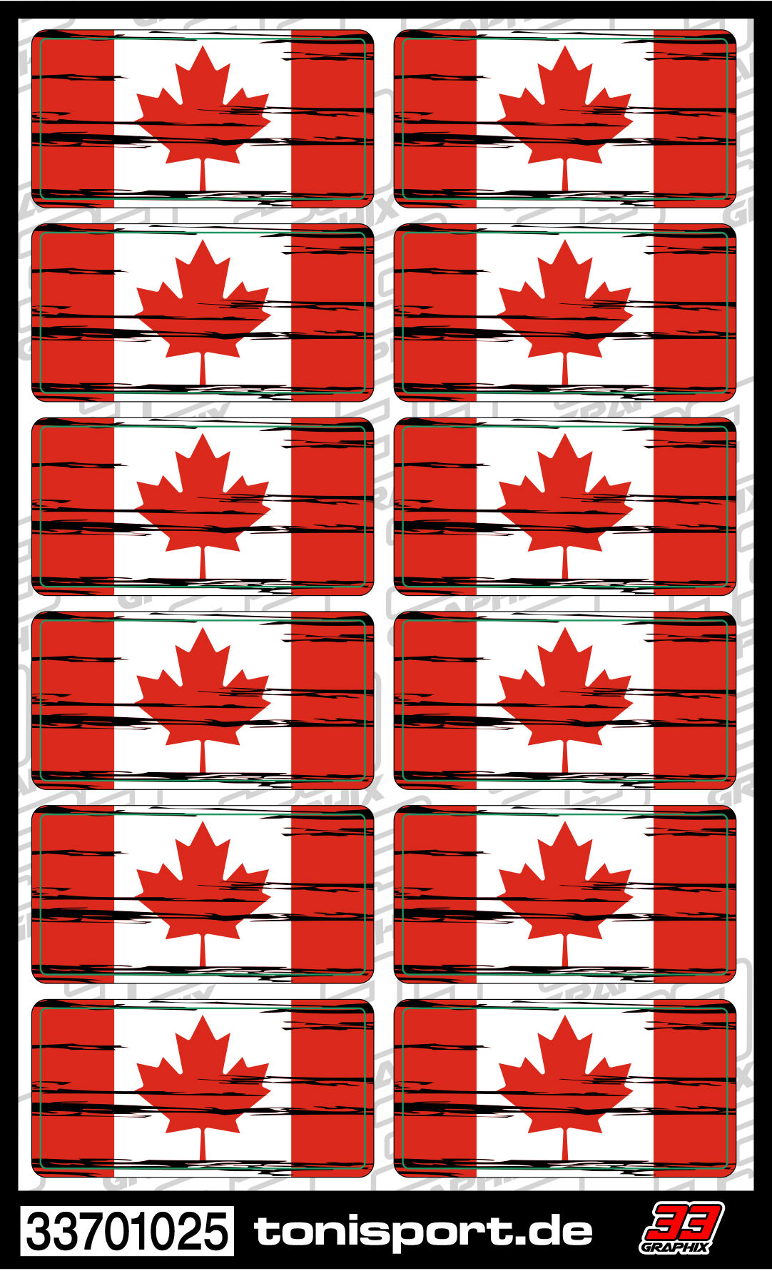 33Graphix Winglet Flag Sticker - Canada (12)