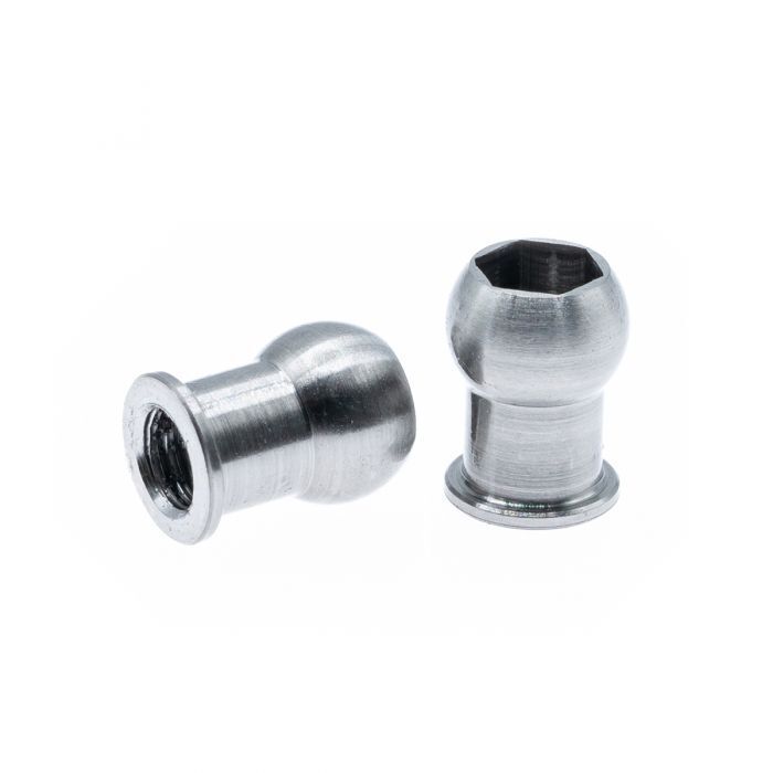 OfficinaRC Titan Kugelkopf Querlenker Oben 4.9mm für Xray X4 (2)