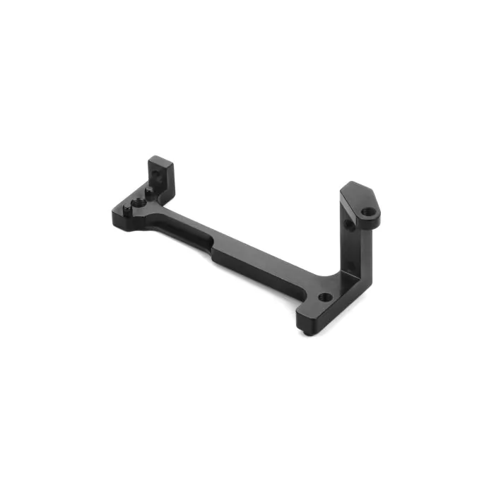 XRAY X4-2026 Aluminium Servohalter Einteilig- Kurz - Schwarz (1)
