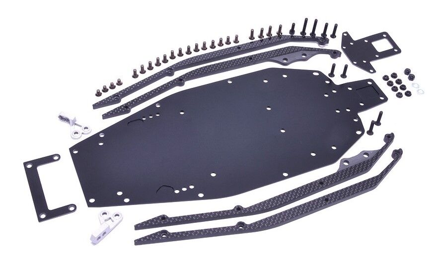 Schumacher Cougar LD3 Stahl Chassis Conversion Kit
