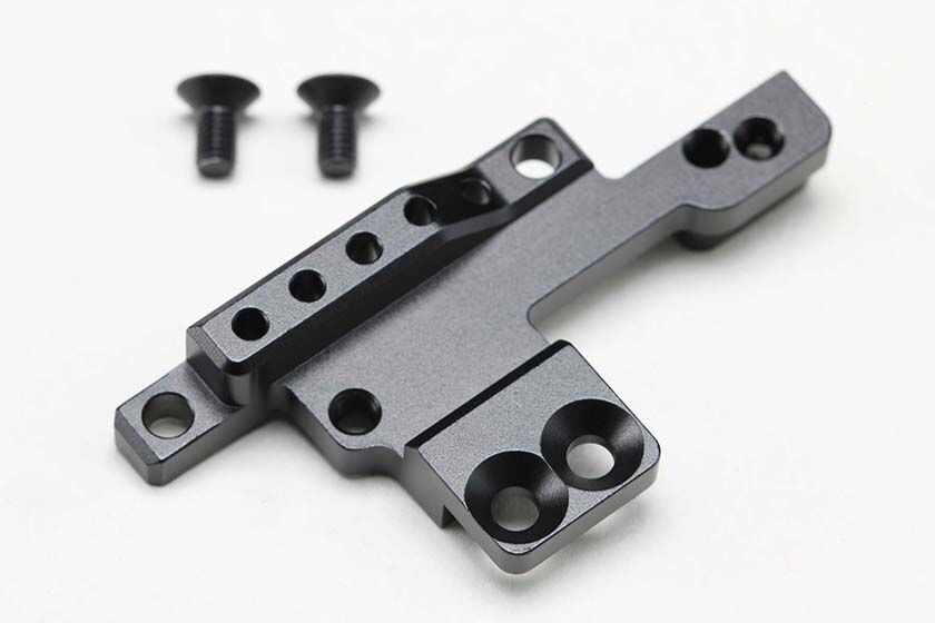 Yokomo MS1.0 Aluminium Bulkhead Hinten 2 Grad Nachlauf  Oben Rechts (A)