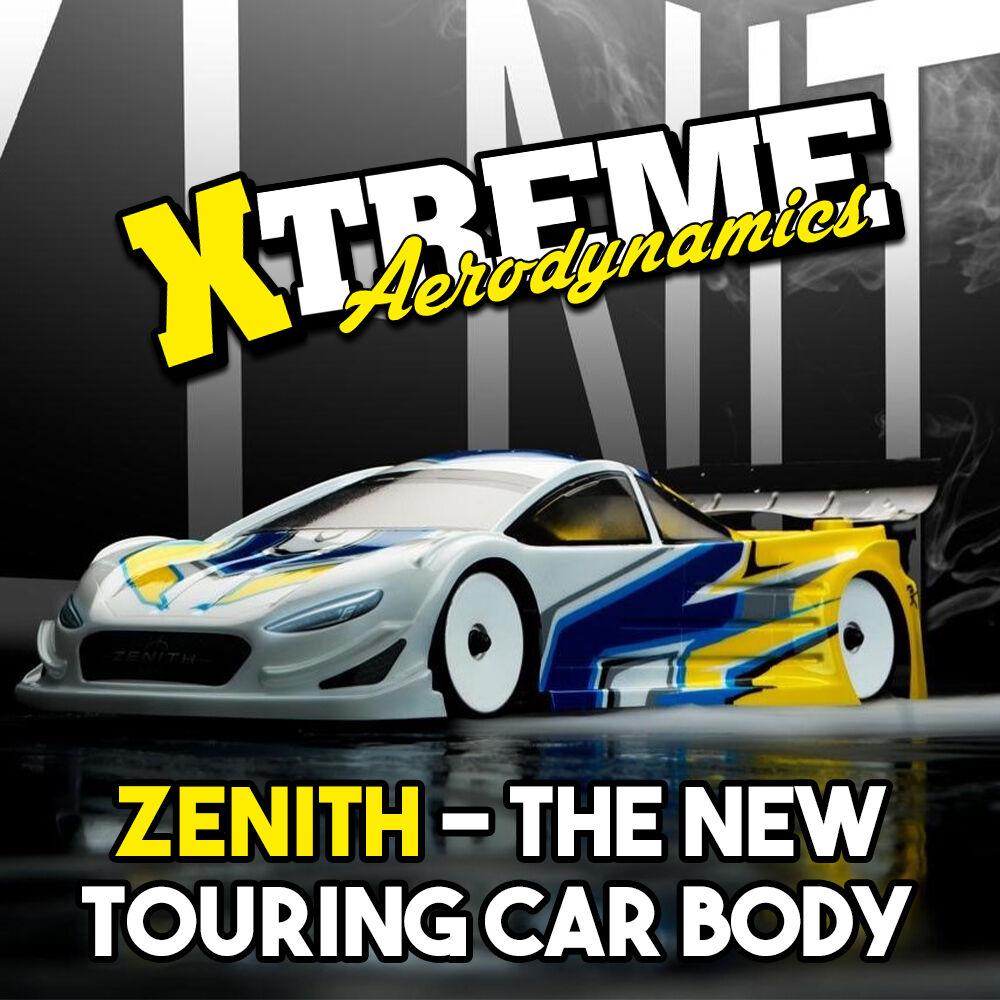 Xtreme ZENITH 1:10 Tourenwagen Karosserie 190mm (unlackiert) 0,4mm