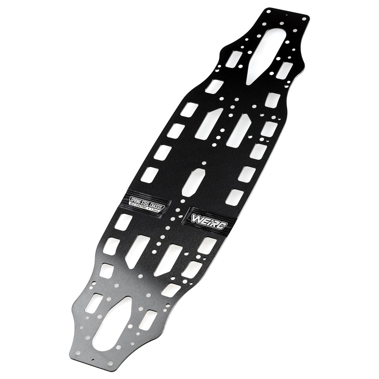 WeiRC DCL Stahl Chassis 1,2mm für Axon TC10/4 (148g) - Schwarz