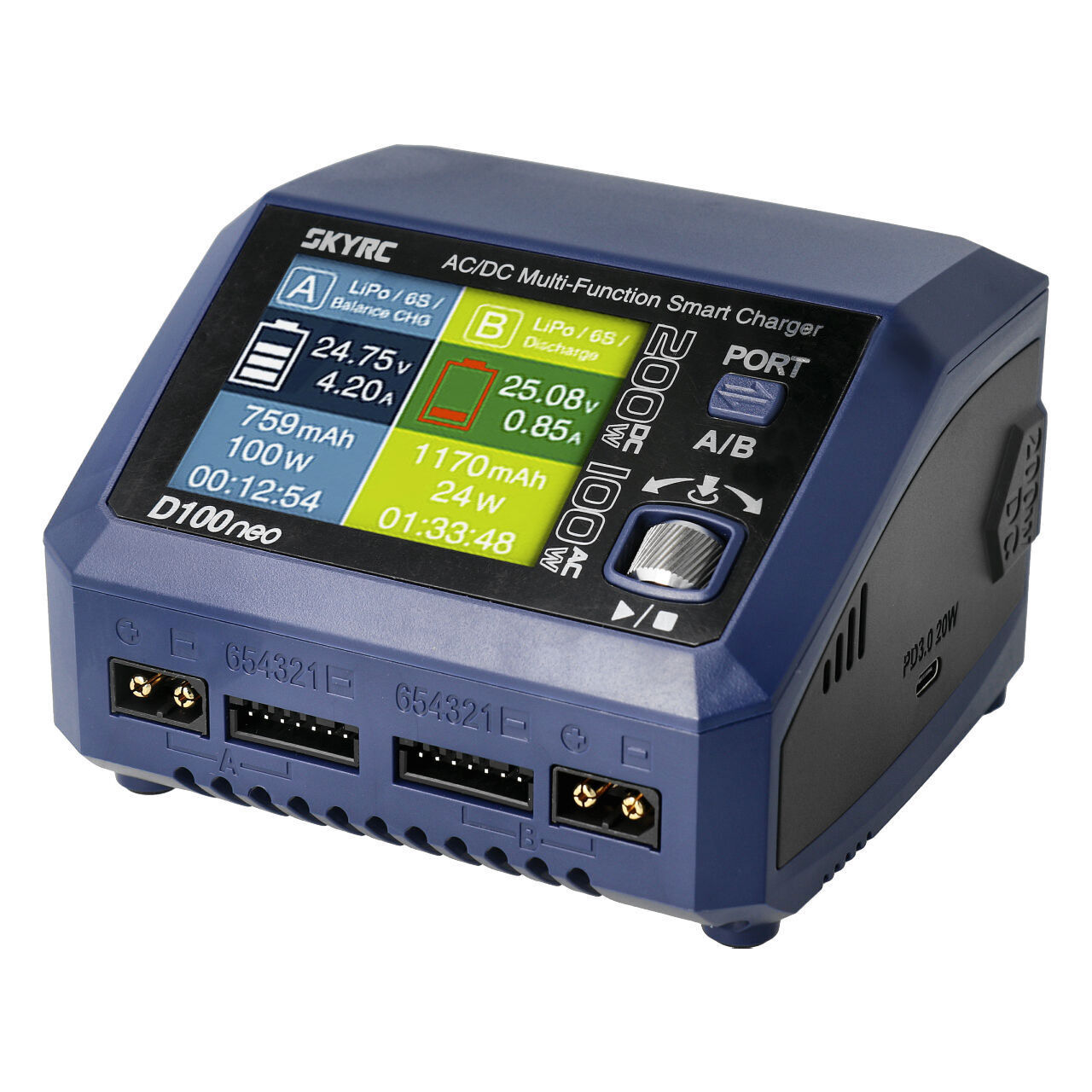 SK-100199-SkyRC-D100-Neo-Ladeger-t-ACDC-DUO-LiPo-1-6s-2x100W sk-100199-skyrc-d100-neo-ladeger-t-acdc-duo-lipo-1-6s-2x100w