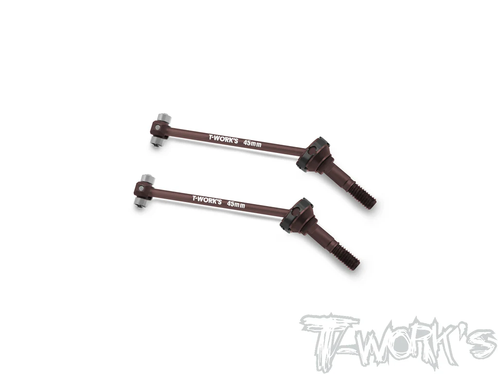 T-Work`s CVD BB Drive Shaft Set 45mm for Schumacher Mi9 (2)
