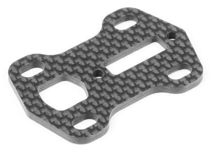 Xray X1-2023 Graphite Arm Mount Plate (2,5mm) Narrow Track Width