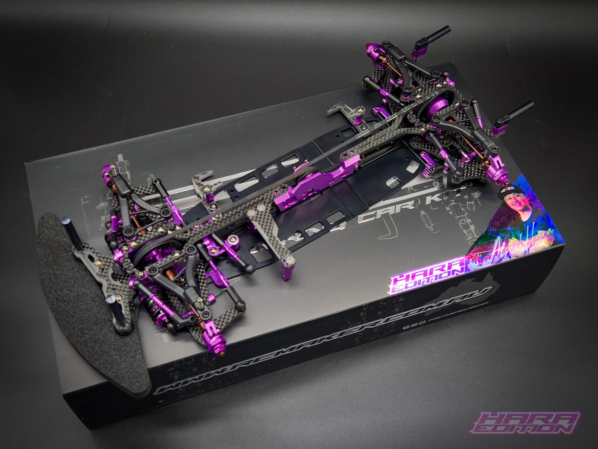 RC MAKER SP1 HARA EDITION Tourenwagen Baukasten 1:10 - Aluminium Chassis 