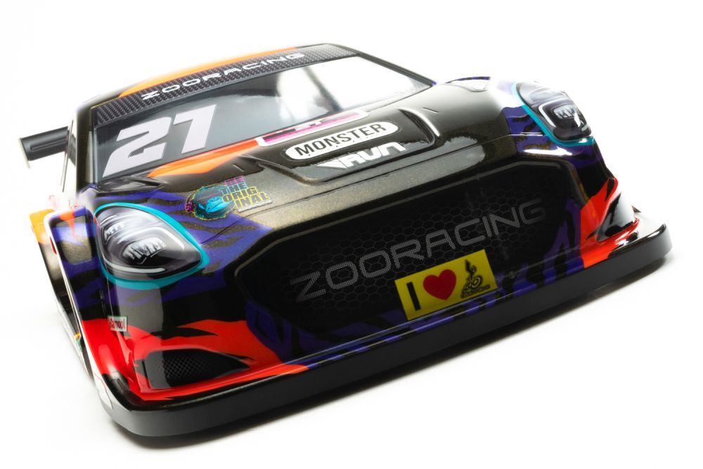 ZR-0027-05 ZooRacing APEX 110 FWD Car 190mm Karosserie (unlackiert) 0,5mm - ULTRALITE (2)