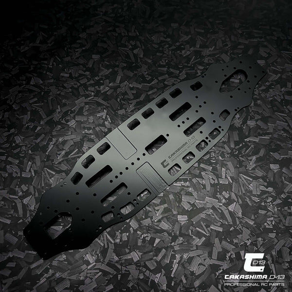 Takashima D-13 Steel Chassis 1,2mm for AXON TC10/4 (157g) 
