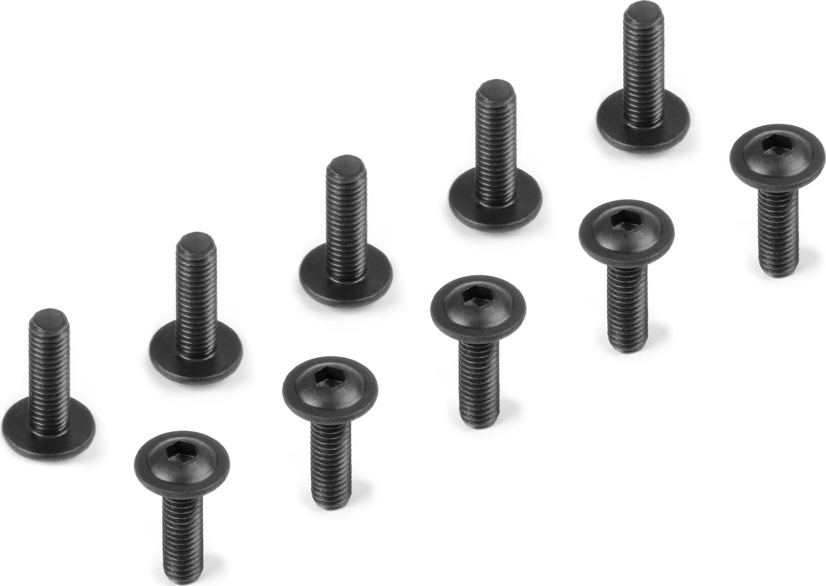 XRAY Hex Screw Flanged SH M3 x 10mm (10)