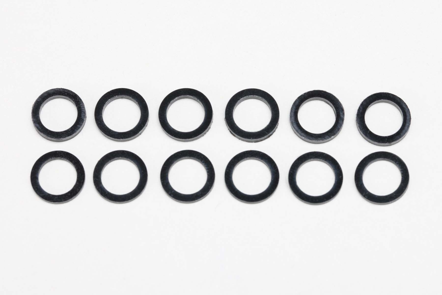 Yokomo Molded Suspension Ball Cap Spacer (1,0/1,5mm) (je 6)