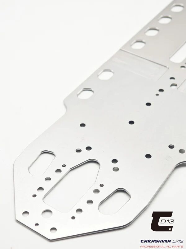 TKSM-123 Takashima D-13 Stahl Chassis 1,2mm fr Schumacher Mi9 (175g) (3)