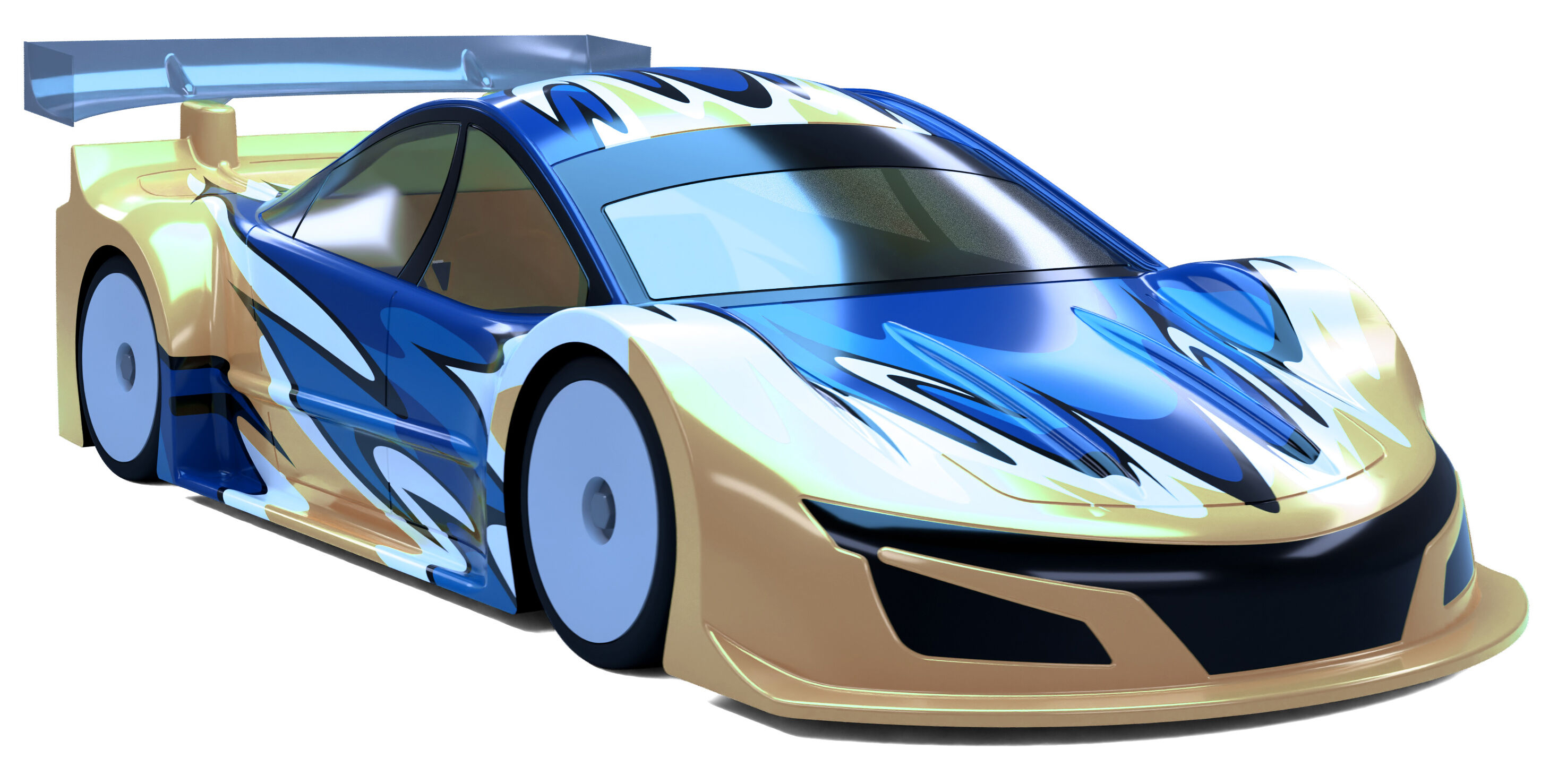 Avalon Vortex 1:10 Tourenwagen Karosserie 190mm (unlackiert) 0,5mm