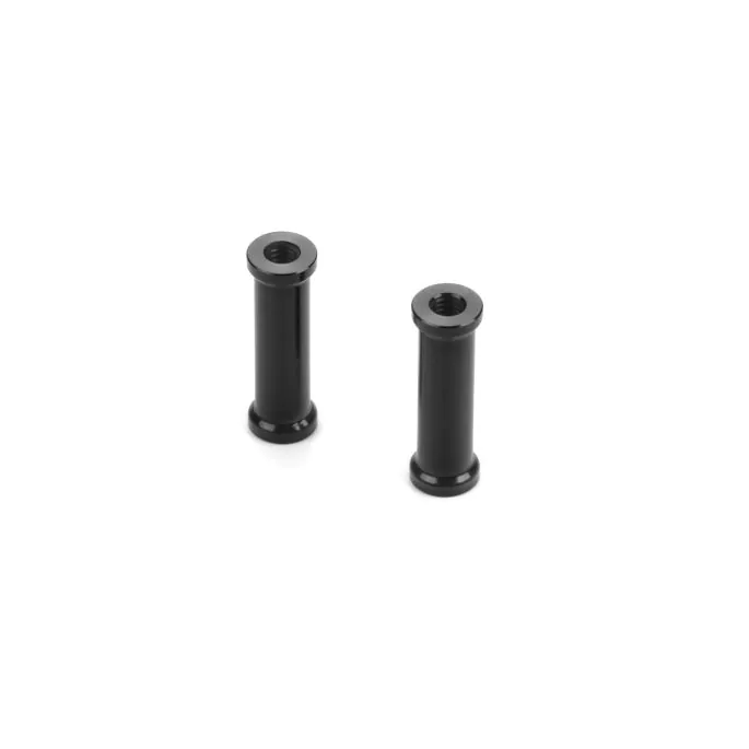 XRAY XP10 Aluminum Mount 15,5mm with M2,5 Thread - Black (2)
