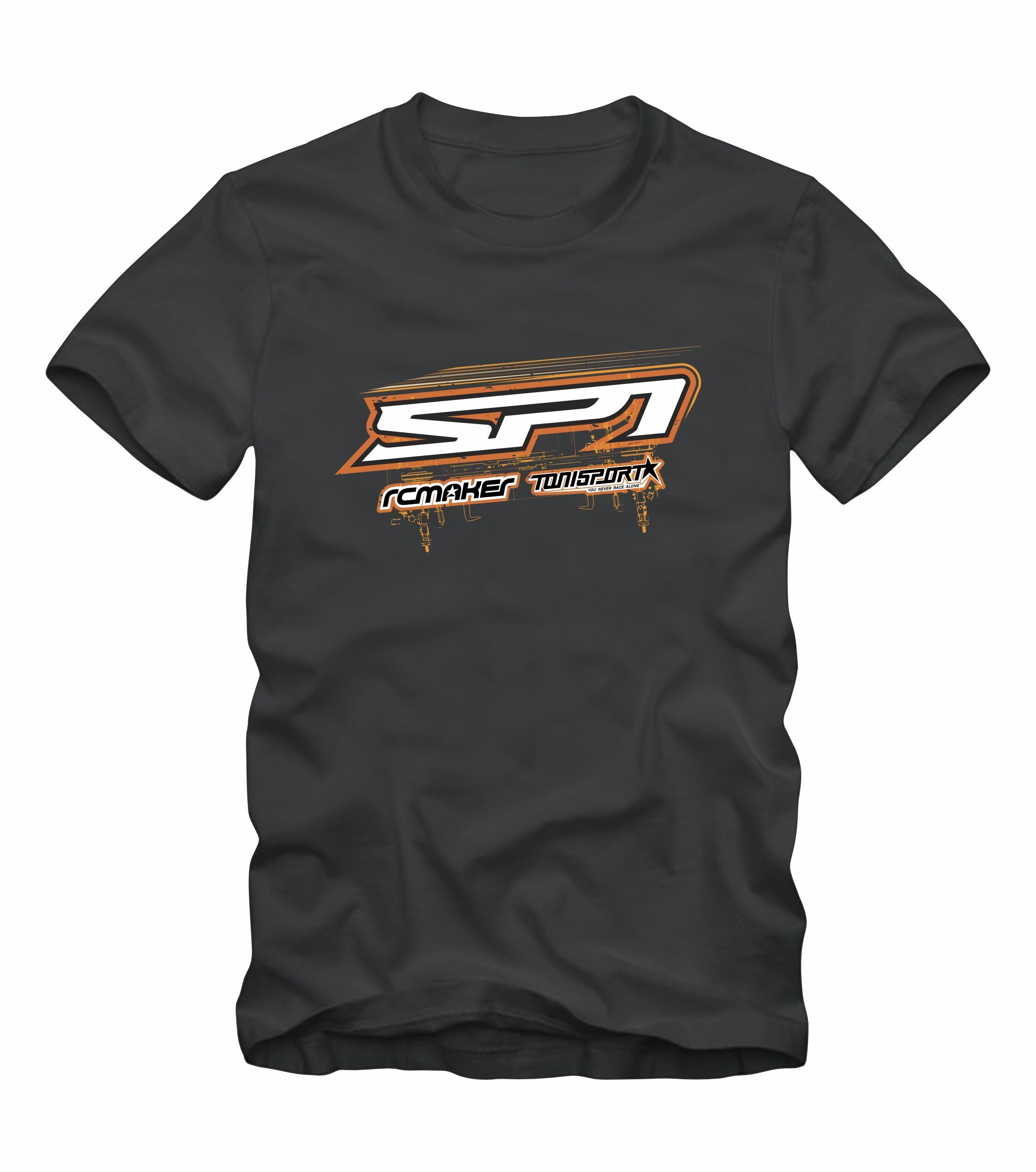 RC MAKER SP1 Team T-Shirt by 33Graphix - Schwarz