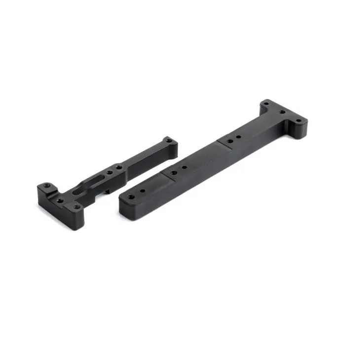 XRAY XB4 2026 Composite Chassis Strebe Vorne & Hinten - Schmal - Hart