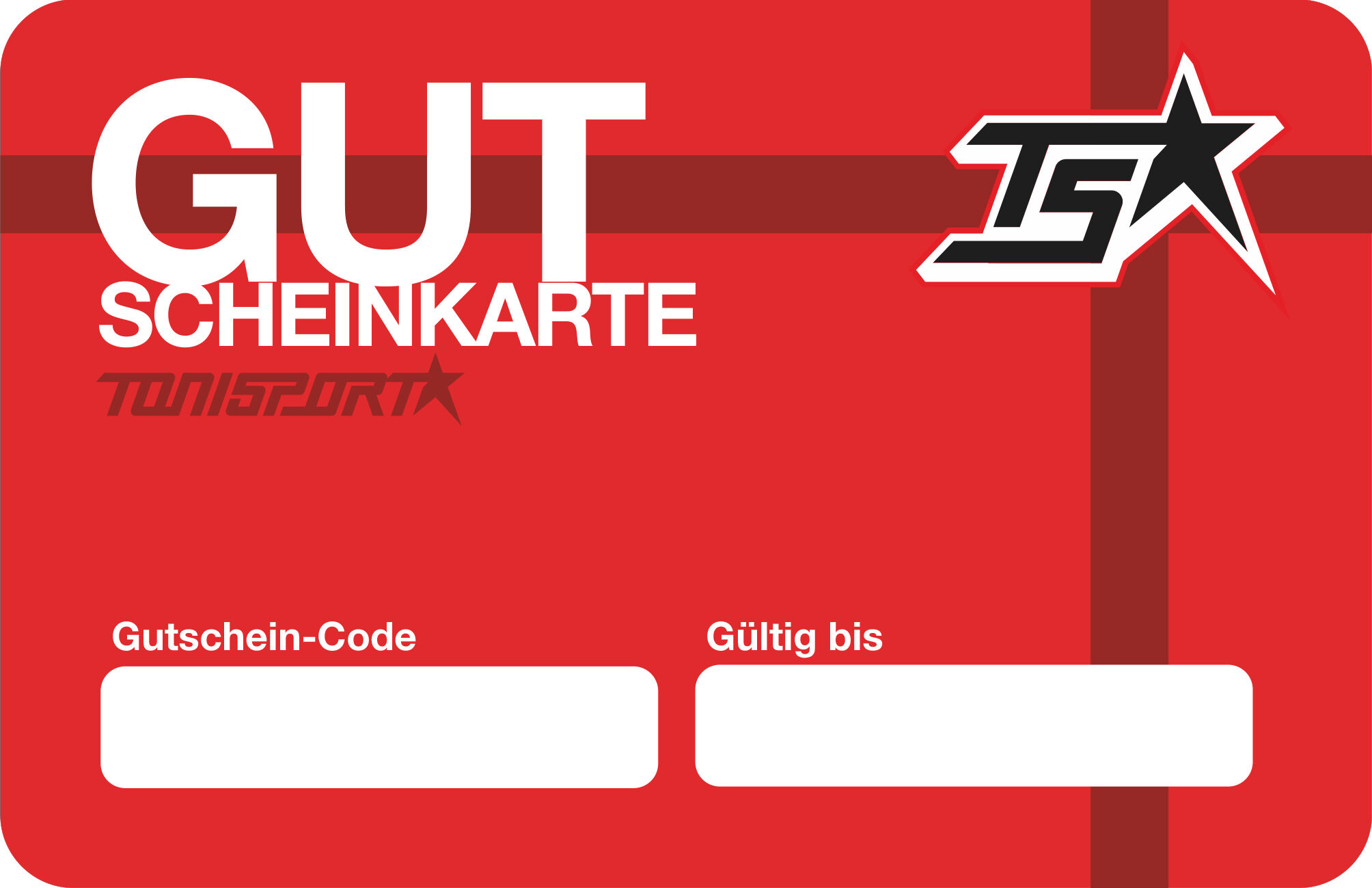 TS-GS9-flex Gutscheinkarte ToniSport Box flex Print@Home