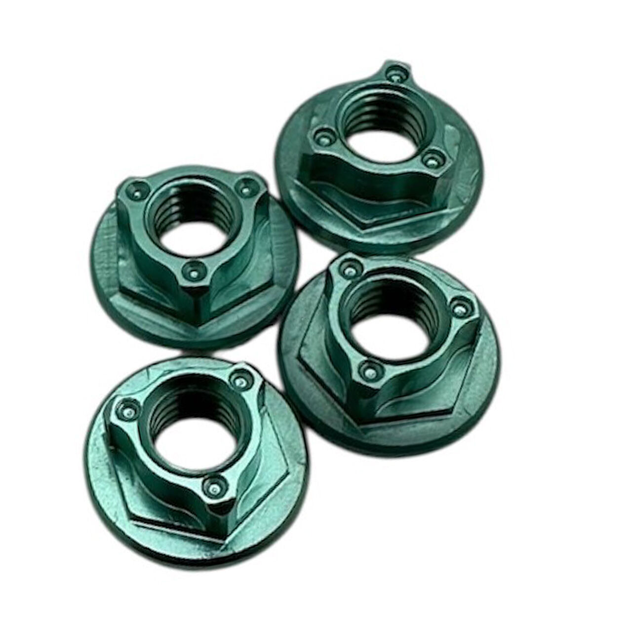 MR33 Aluminum Serrated Wheel Nut 4,0mm - Cayote (4)