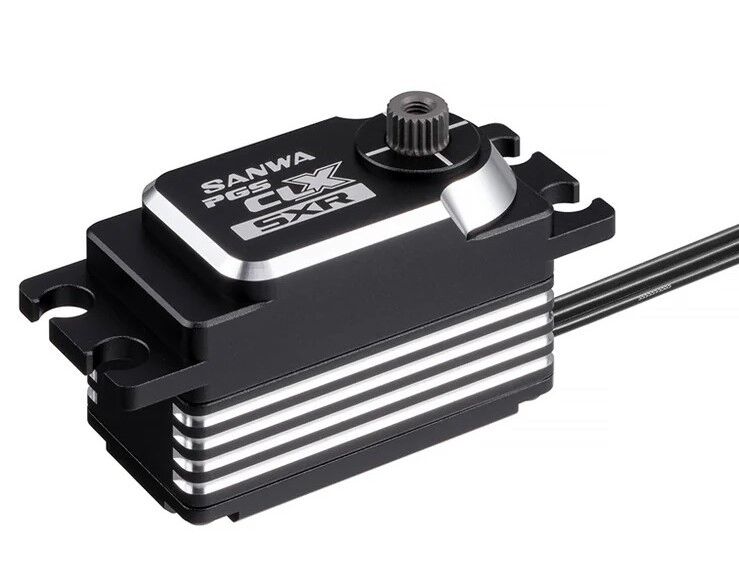Sanwa PGS-CLX Low Profile SXR Servo 0,08sec/16,6kg