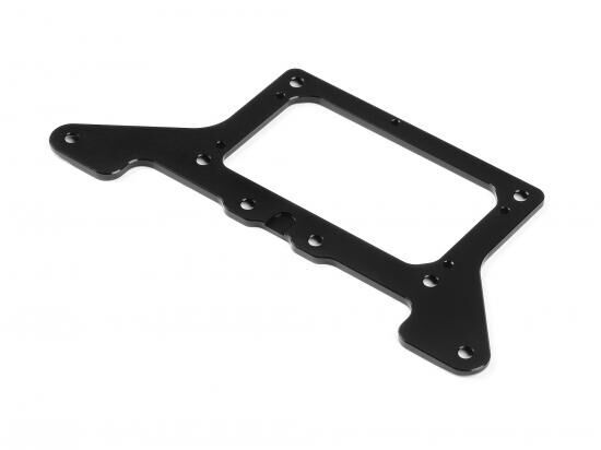 XRAY X12-2023 Aluminum Rear Lower Pod Plate 2,0mm