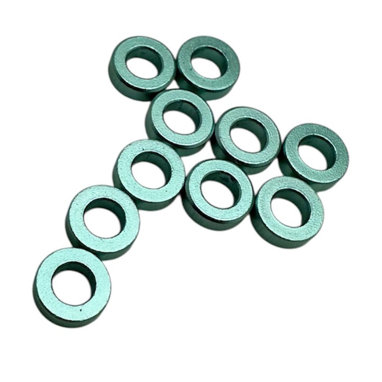 MR33 Aluminum Shim 3,0 x 5,7 x 0,5mm - Cayote (10)